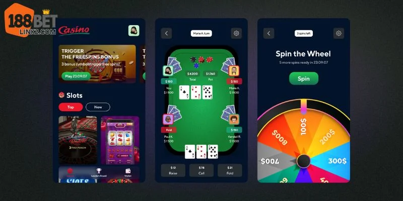 Ứng dụng cược của sân chơi 188BET mang đến trải nghiệm chơi bùng nổ.