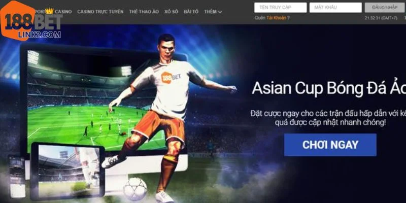 Bộ môn thể thao ảo 188BET được ưa chuộng nhất năm.